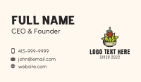 Spices Business Card example 1