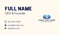 Car Wash Splash Cleaning Business Card