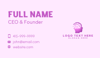 Mental Wellness Therapy Business Card