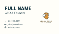 Modern Lion Head Business Card