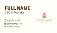 Cherry Cupcake  Business Card Design