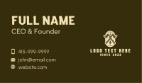 Axe Forest Lumber Business Card
