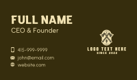 Axe Forest Lumber Business Card Design
