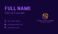 Gaming Application Letter Z Business Card