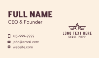 Adventure Peak Wings Business Card