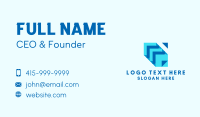 Finance Firm Company Business Card