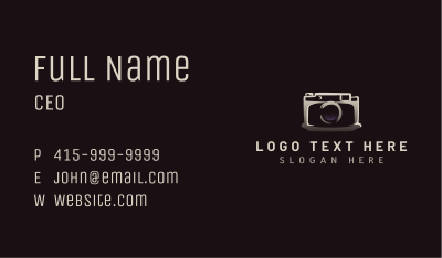 Photography Camera Studio Business Card Image Preview