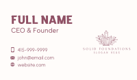Floral Nature Crystals Business Card