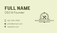 Chisel Hammer Artisan Business Card