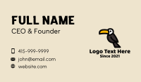 Toucan Bird Business Card