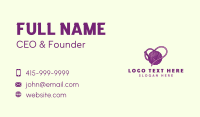 Wool Yarn Knitting Business Card