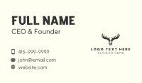 Wild Moose Reserve Business Card