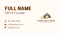 Home Flooring Design Business Card