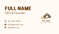 Home Flooring Design Business Card
