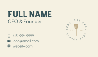 Round Cook Spatula Business Card
