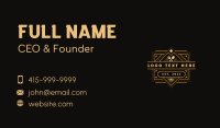 Spoon Fork Restaurant Dining Business Card