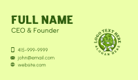 Organic Cannabis Marijuana Business Card