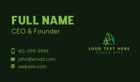 Natural Human Therapy Business Card Design