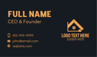 Carpentry House  Business Card