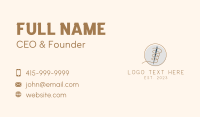 Tailoring Needle Thread Business Card