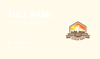 Mountain Peak Outdoor Business Card