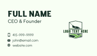 Grass Cutting Business Card example 4