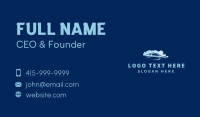 Auto Car Wash Bubbles  Business Card