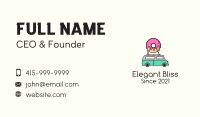 Donut Food Truck  Business Card