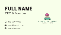 Donut Food Truck  Business Card