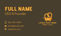 Food App Business Card example 2
