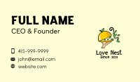 Healthy Citrus Restaurant  Business Card Image Preview