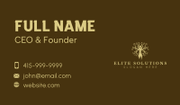Woman Nature Tree Business Card