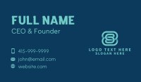 Generic Company Letter S Business Card