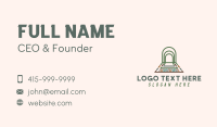 Brick Flooring Arch Business Card Design