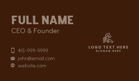 Brown Horse Loop Business Card