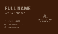 Brown Horse Loop Business Card Image Preview