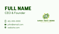 Leaf Nature Garden Business Card Design