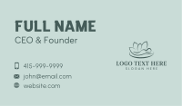 Natural Lotus Massage Business Card