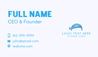 Corporation Letter A Business Business Card