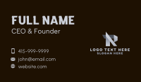 Construction Builder Contractor Business Card