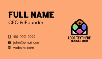 Snail Mail Business Card example 1