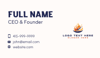 Barbecue Kebab Grill Business Card