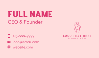 Plus Size Lingerie Swimwear Business Card