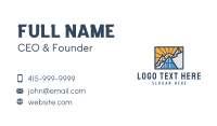 Mountain Sun House Business Card