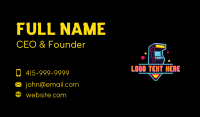 Arcade Video Game Business Card