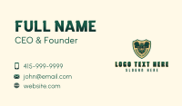 Athletic Tennis Team Business Card