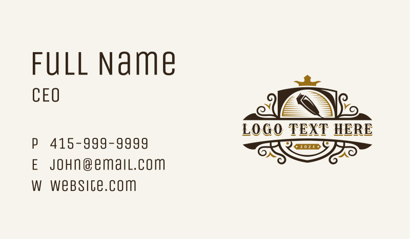 Trimmer Business Card example 3