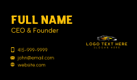 Racing Car Automobile Business Card