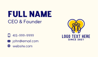 Heart Family Foundation  Business Card