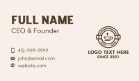 Flower Tea Business Card example 2